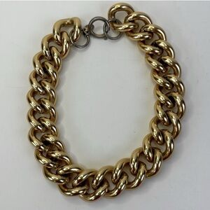 Chunky Gold Chain Necklace-Edwin Pearl